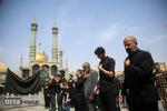 تصاویر/ حرکت دسته‌جات عزاداری سالروز شهادت امام جعفر صادق(ع) در قم