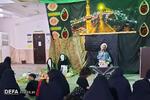 تصاویر/مراسم شهادت حضرت رقیه(س) در مدرسه علمیه خواهران برازجان