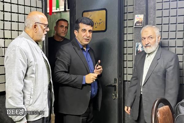 بازدید «منصوری لاریجانی» از استودیو «هزارسنگر» آمل+ تصاویر بازدید «منصوری لاریجانی» از استودیو «هزارسنگر» آمل+ تصاویر