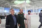 بازدیدفرماندار گرمسار از محل برگزاری کنگره ۳۰۰۰ شهید استان سمنان