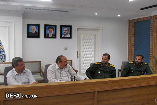 جلسه ساماندهی گلزار شهدای گمنام استان به ریاست معاون استاندار یزد