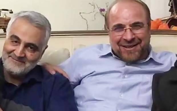 حرف‌های ناگفته قالیباف از حاج قاسم