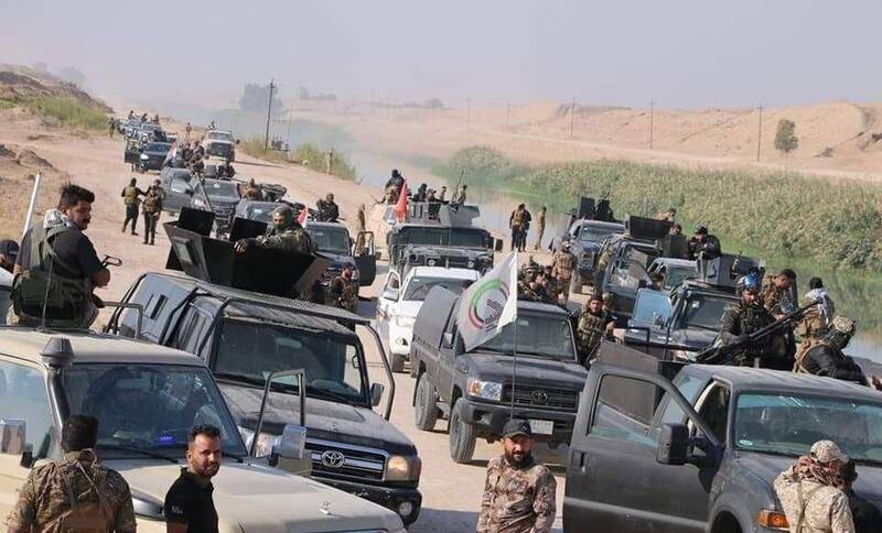 حملات گسترده نیروهای عراقی به داعش در الرطبه