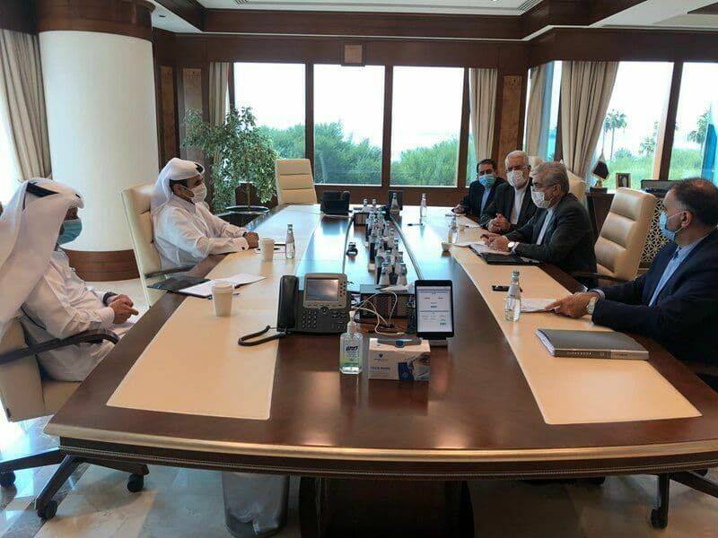 دیدار وزیر نیرو با وزیر مشاور در امور انرژی قطر