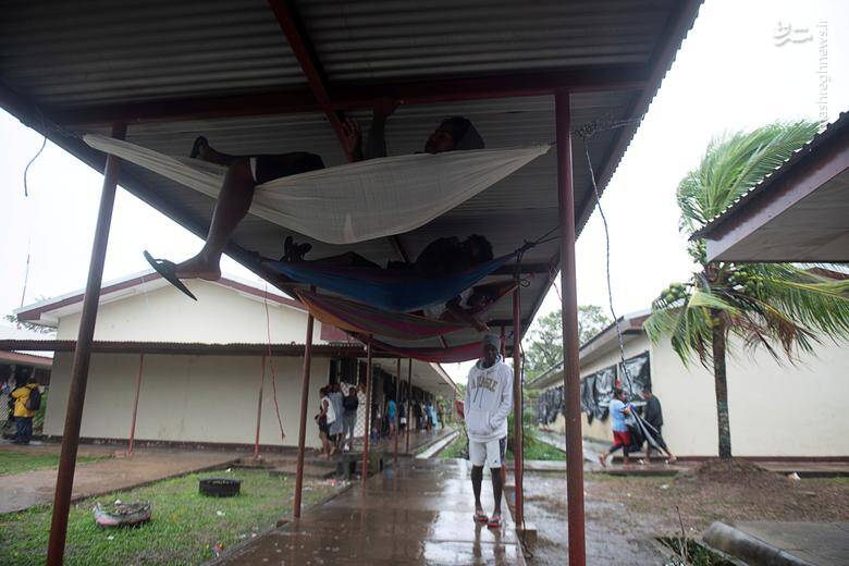عکس/ سرپناه عجیب برای طوفان زدگان نیکاراگوئه