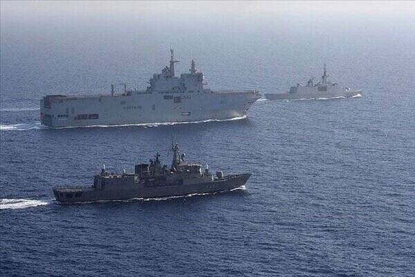 ترکیه در دریای مدیترانه رزمایش نظامی برگزار کرد