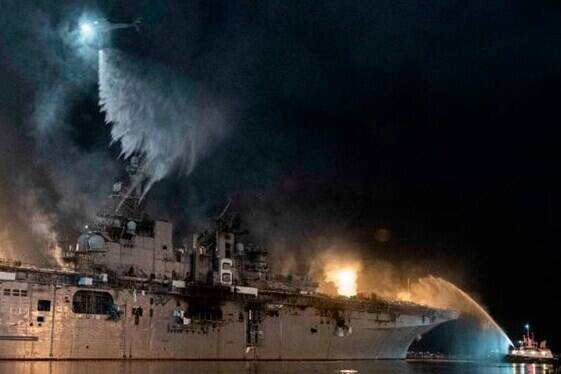نیروی دریایی آمریکا ناو حادثه‌دیده «بونهام» را از رده خارج می‌کند