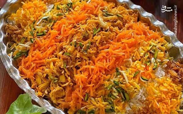 طرز تهیه «هویج پلو»