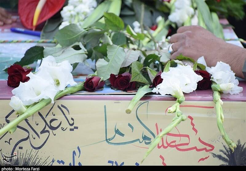 وداع مردم تبریز با ۴ شهید گمنام دفاع مقدس +عکس