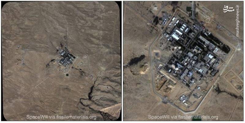 تصاویر ماهواره‌ای اقدامات غیرقانونی هسته‌ای اسرائیل