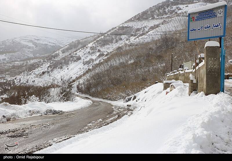 بارش برف، باران و تگرگ در برخی مناطق کشور