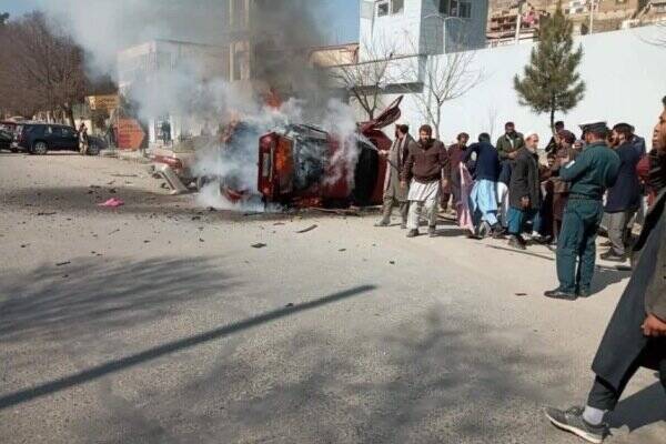 تصاویری از محل انفجار مرگبار امروز در کابل
