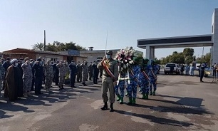 پیکر شهید خلبان «بیک‌محمدی» در دزفول تشییع شد