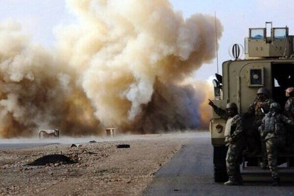 حمله به ۲ کاروان لجستیک تروریست‌های آمریکایی در عراق