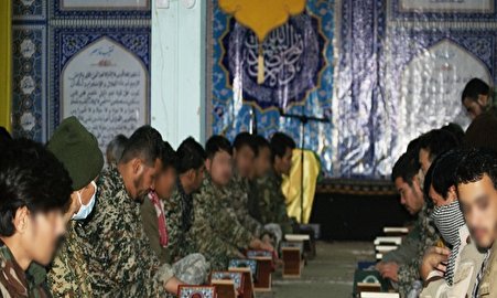 نماهنگ لحظات معنوی رزمندگان فاطمیون در ماه رمضان