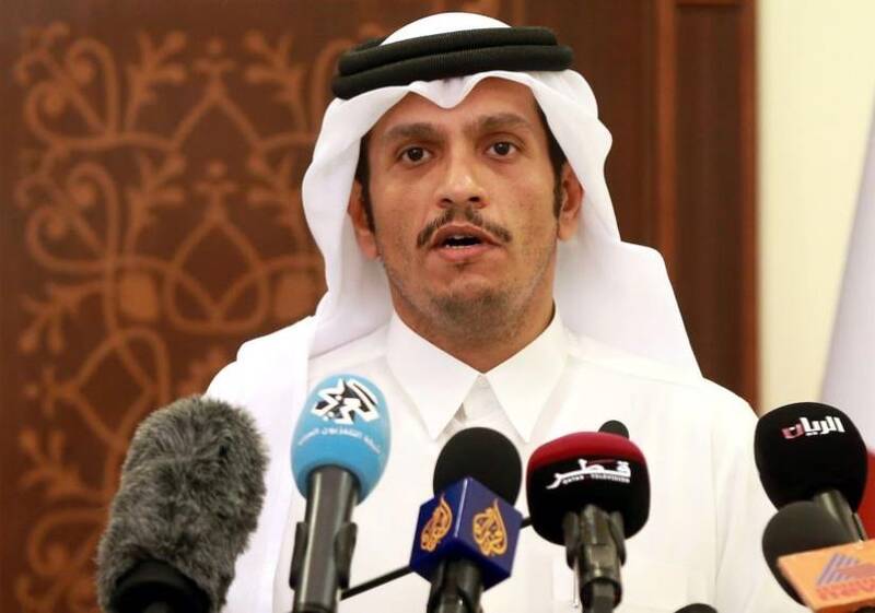 توئیت وزیر خارجه قطر در خصوص نشست صلح افغانستان