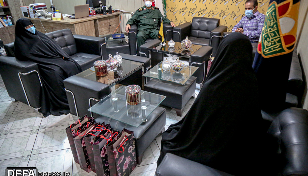 بازدید رئیس سازمان زنان از خبرگزاری دفاع مقدس + تصاویر