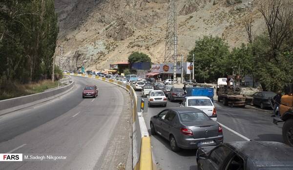 فیلم/ اولین روز ممنوعیت تردد در محور تهران - شمال