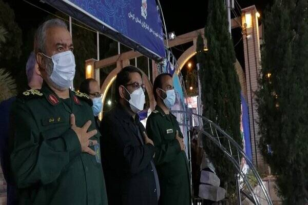 سردار فدوی به مقام شهید سلیمانی ادای احترام کرد