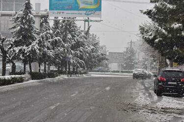 عکس/ اولین برف زمستانی در ارومیه