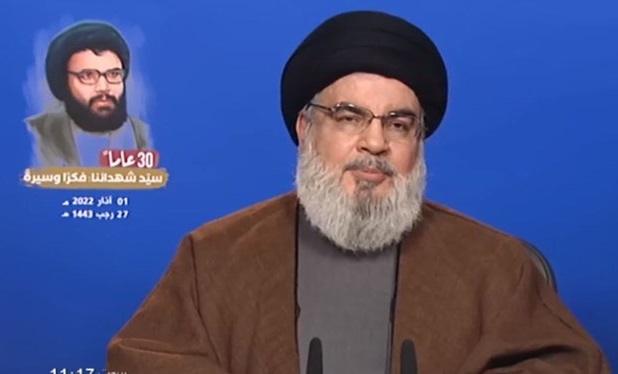 سخنرانی سید حسن نصرالله در مراسم سالگرد شهادت دومین دبیرکل حزب‌الله لبنان