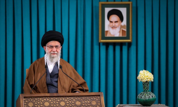 سخنرانی نوروزی امام خامنه‌ای با مردم شریف ایران آغاز شد
