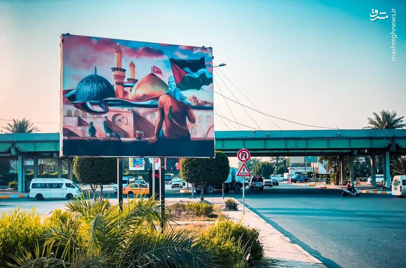 عکس/ خیابان‌های بغداد در آستانه روز قدس