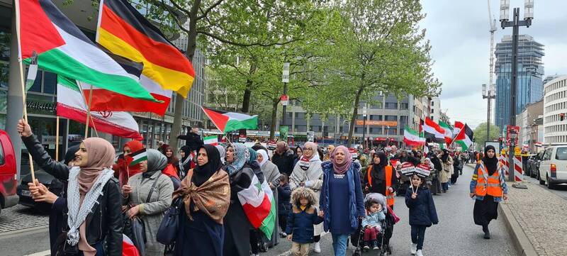 برگزاری راهپیمایی روز جهانی قدس در آلمان