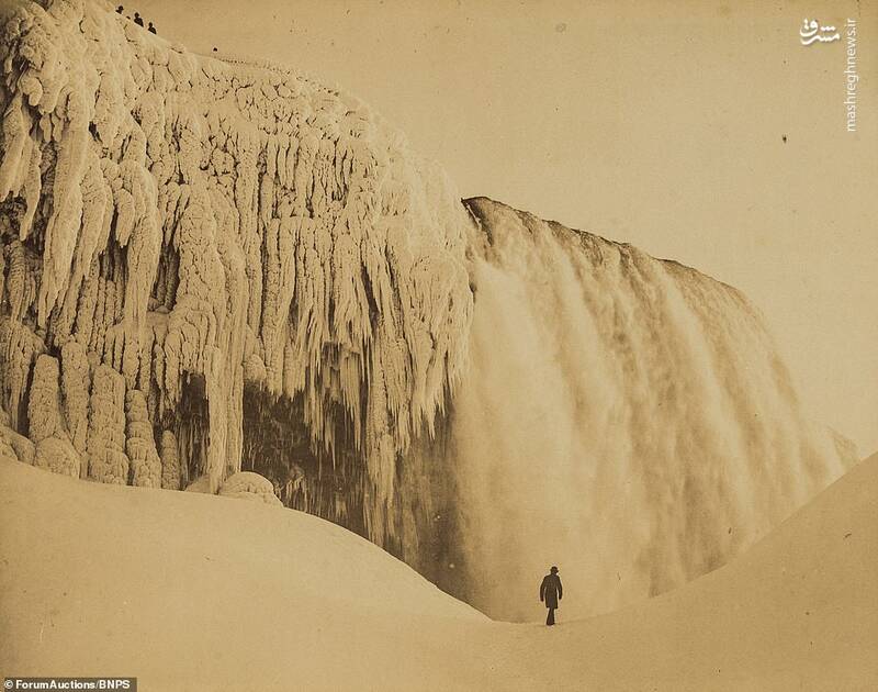 تصاویر دیدنی از آبشار یخ زده نیاگارا