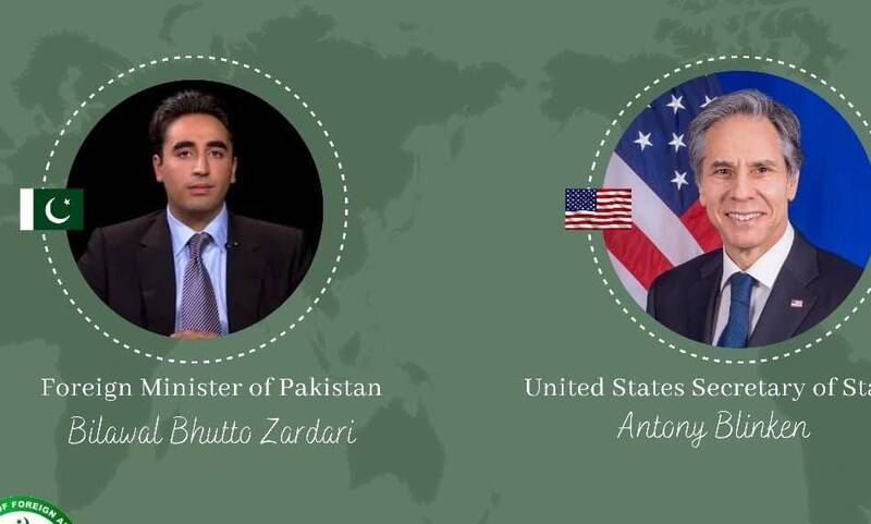 وزیران امور خارجه پاکستان و آمریکا تلفنی گفت‌ وگو کردند