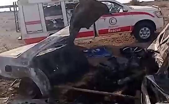 تصاویری از تصادف مرگبار در جاده دامغان