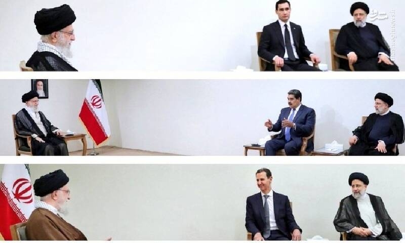 رکورد جدید دولت از حضور مقامات عالی‌رتبه ۱۱ کشور همسایه در ایران