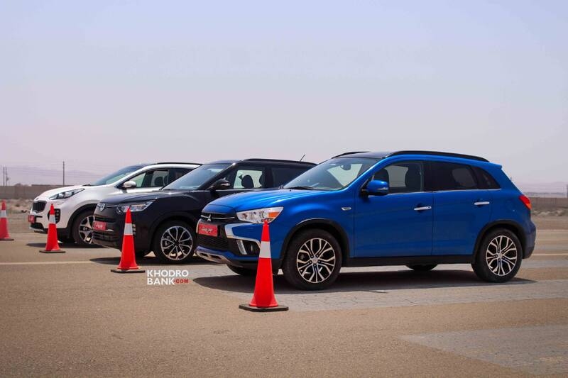 فیلم درگ تیوولی توربوشارژ و کیا اسپورتیج و میتسوبیشی ASX