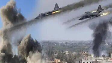 جنگنده های روسی مواضع نیروهای وابسته به ترکیه در شمال سوریه را بمباران کردند
