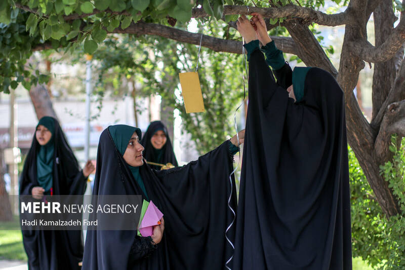 عکس/ همایش دختران حاج قاسم در خراسان جنوبی