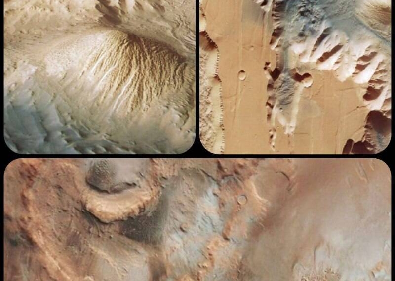 انتشار تصاویری منحصربه فرد از مریخ