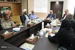 تصاویر/ دیدار مدیرکل حفظ آثار دفاع مقدس یزد با رئیس دانشگاه آزاد اسلامی استان