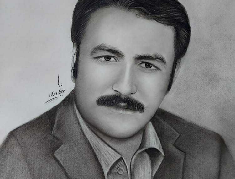 سیاه قلم شهید «محمد عاشق ابوالفضلی»