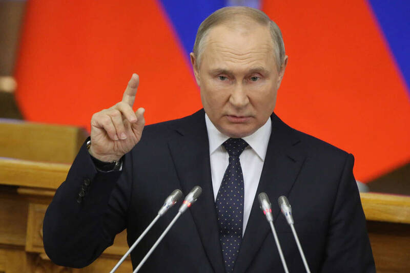 پوتین: غرب به دنبال شکست روسیه در میدان نبرد است