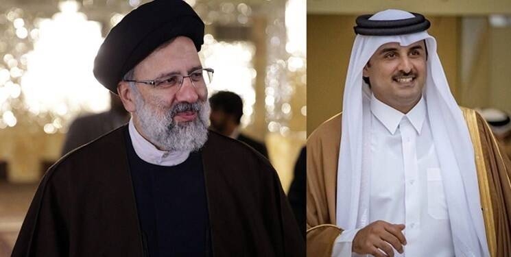 گفت‌وگوی تلفنی امیر قطر و رئیسی درباره تحولات منطقه‌