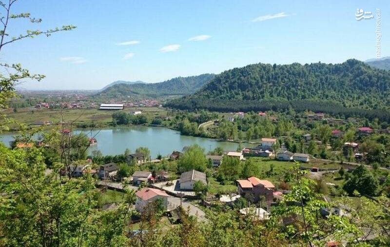 عکس/ روستای دربند آستارا را از بالا ببینید