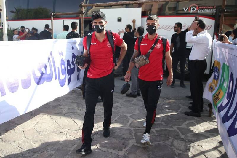 کاروان پرسپولیس وارد اراک شد