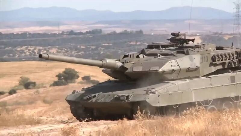 عقب‌نشینی اسپانیا از ارسال تانک به اوکراین