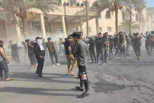 فیلم/ وضعیت صبح امروز شهر بغداد