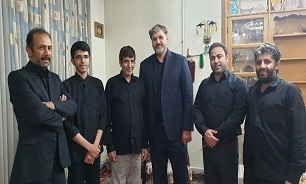 مدیرکل ارشاد اسلامی لرستان با خبرنگار ایثارگر و پیشکسوت دفاع مقدس دیدار کرد