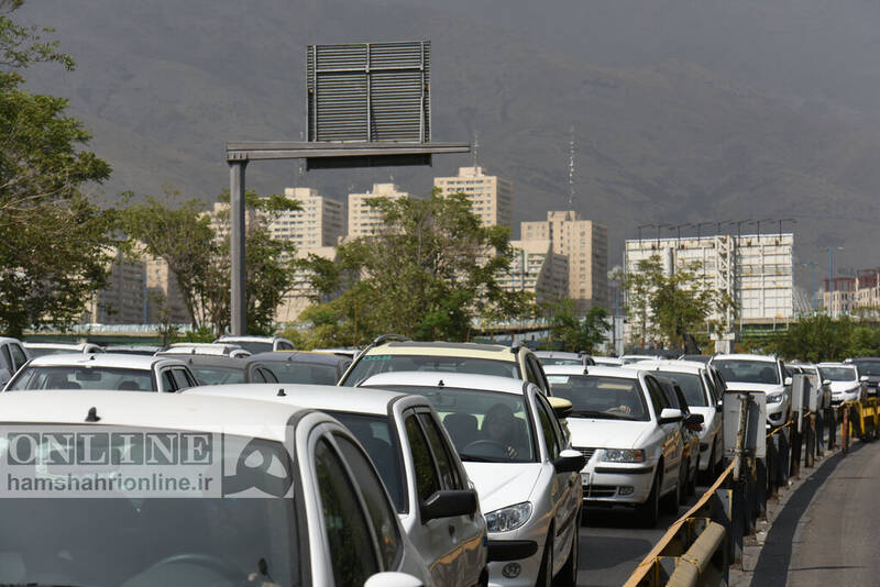 فیلم/ افزایش ۲۰ درصدی ترافیک تهران 