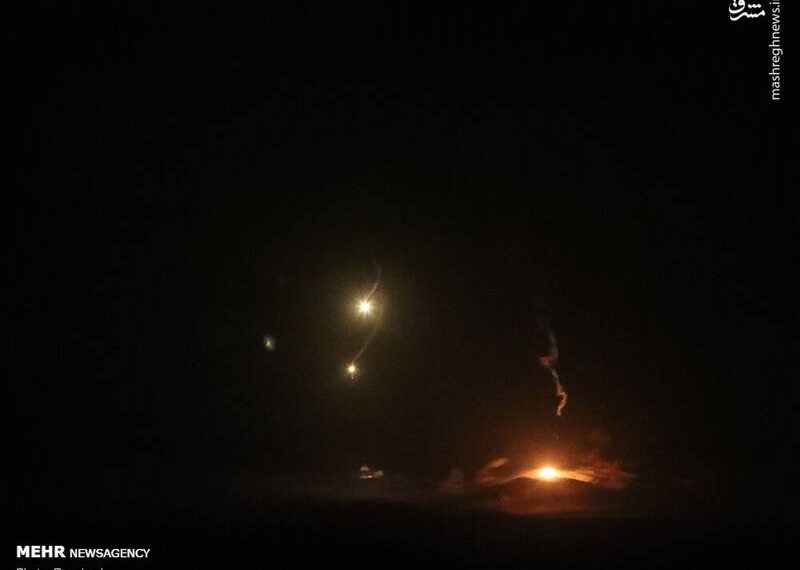 فیلم/ رزمایش ارتش در شب