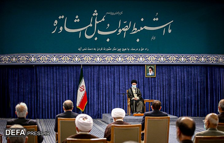 تصاویر/ دیدار رئیس‌ و اعضای مجمع تشخیص مصلحت نظام با امام خامنه‌ای
