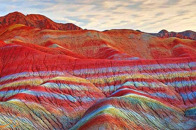 فیلم/ کوه‌های رنگی در ایران