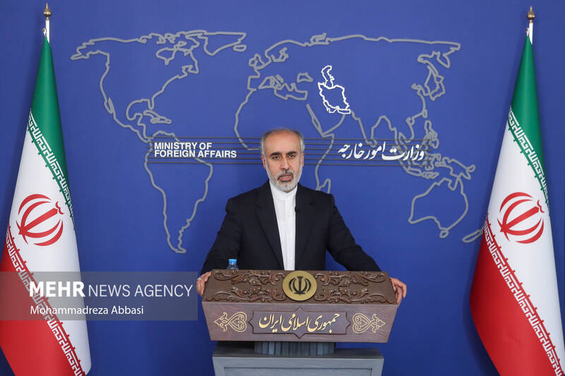 واکنش کنعانی به حمایت مجدد بایدن از اغتشاشات در ایران
